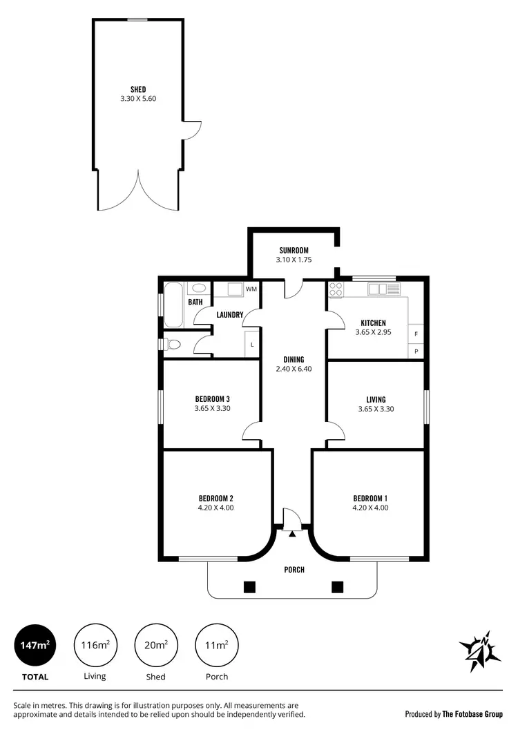 Floorplan of Homely house listing, 41 Rose Street, Ottoway SA 5013