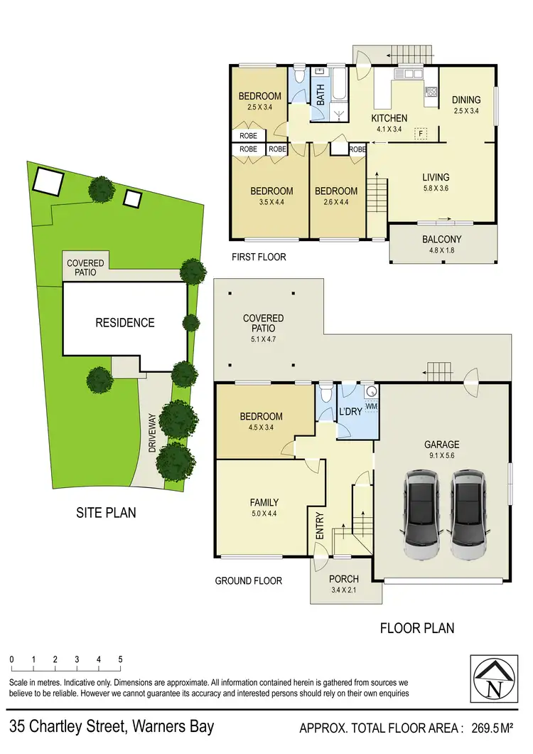 Floorplan of Homely house listing, 35 Chartley Street, Warners Bay NSW 2282