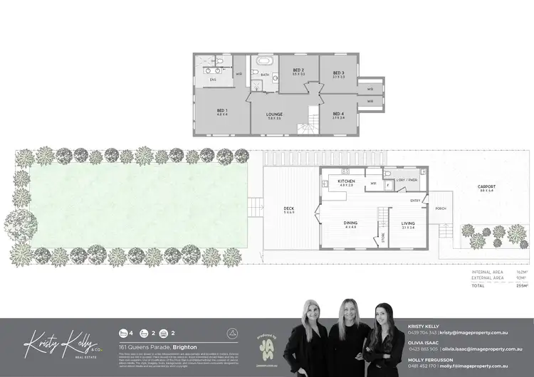 Floorplan of Homely house listing, 161 Queens Parade, Brighton QLD 4017