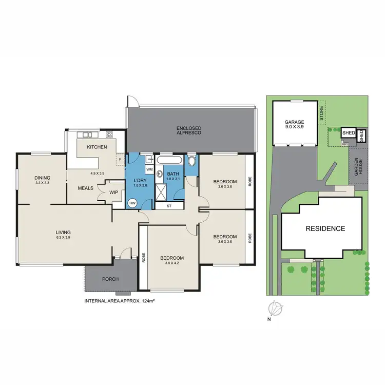 Floorplan of Homely house listing, 39 Edith Street, Cessnock NSW 2325