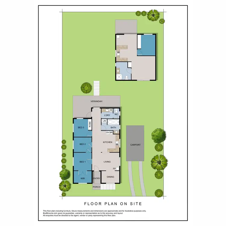Floorplan of Homely house listing, 22 Harris Street, Stanthorpe QLD 4380