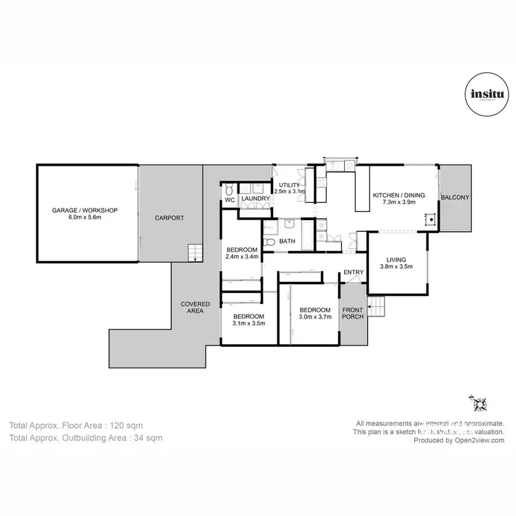 Floorplan of Homely house listing, 10 Browning Road, Moonah TAS 7009