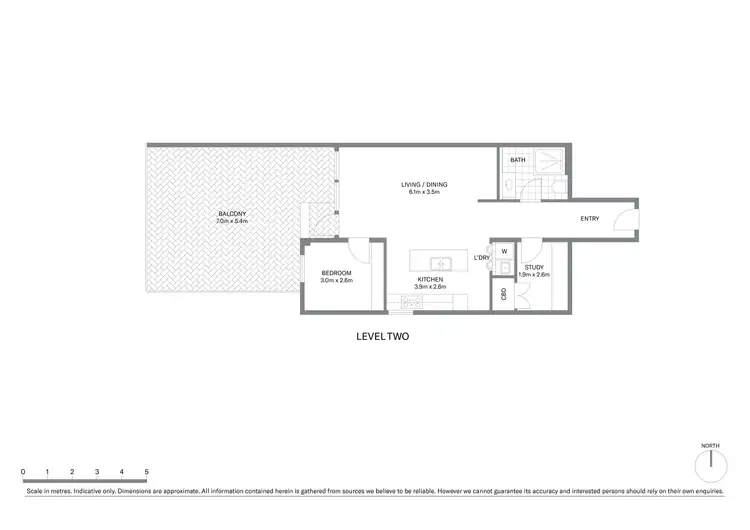 Floorplan of Homely apartment listing, 204/59 Oxford Street, Bondi Junction NSW 2022
