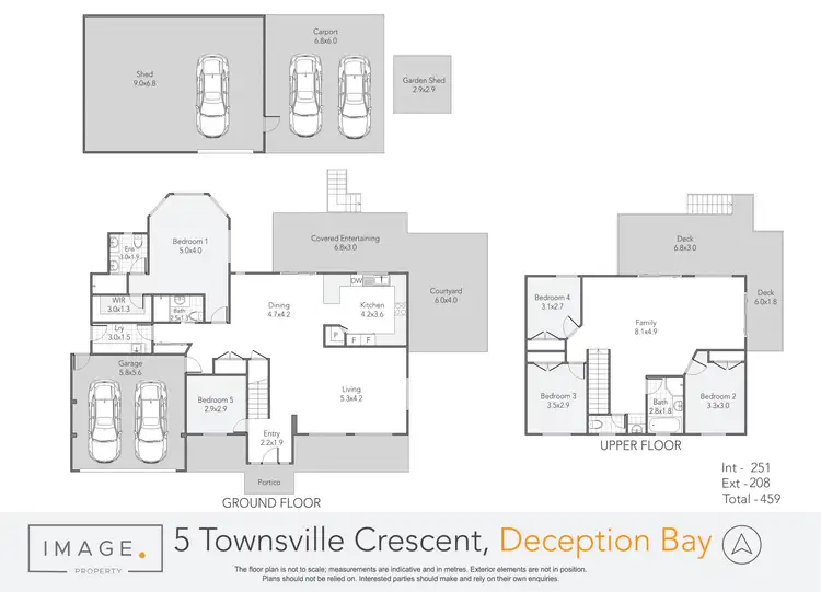 Floorplan of Homely house listing, 5 Townsville Crescent, Deception Bay QLD 4508