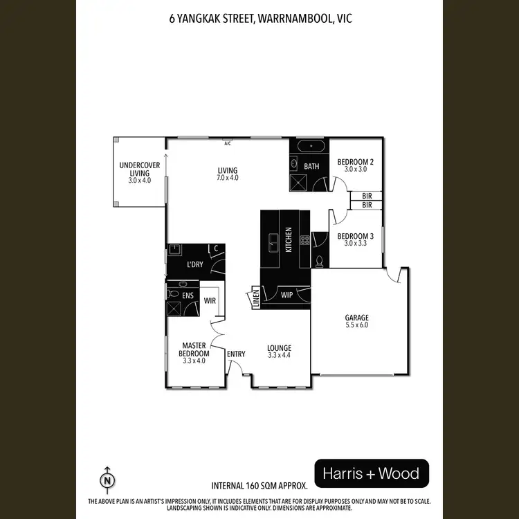 Floorplan of Homely house listing, 6 Yangkak Street, Warrnambool VIC 3280