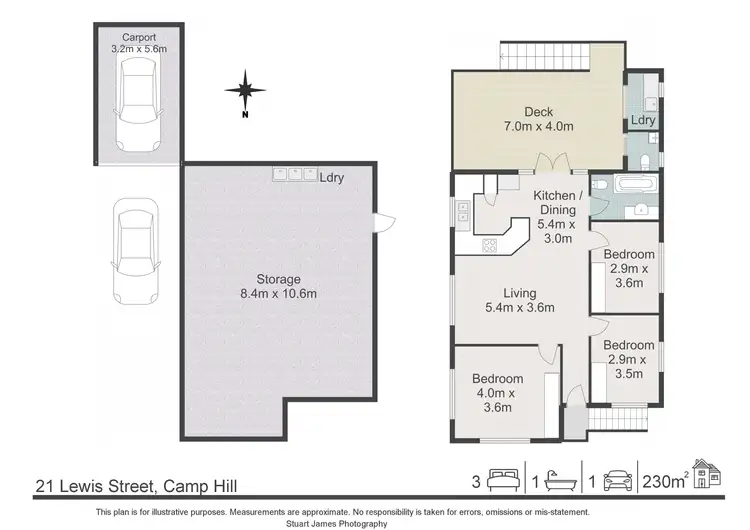 Floorplan of Homely house listing, 21 Lewis Street, Camp Hill QLD 4152