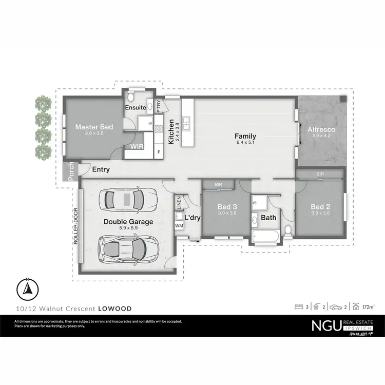 Floorplan of Homely house listing, 10/12 Walnut Crescent, Lowood QLD 4311