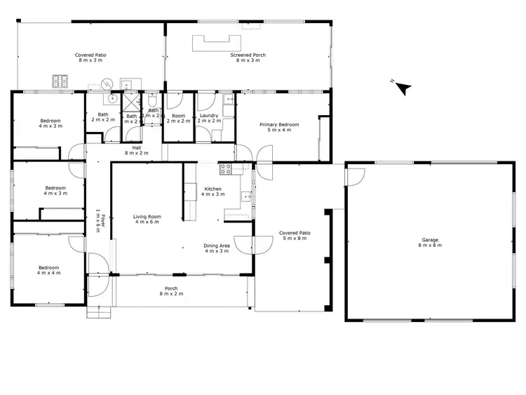 Floorplan of Homely house listing, 2A Loney Street, Avenell Heights QLD 4670