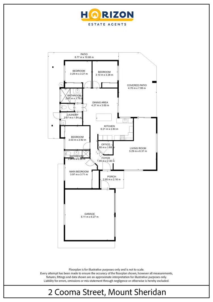 Floorplan of Homely house listing, 2 Cooma Street, Mount Sheridan QLD 4868