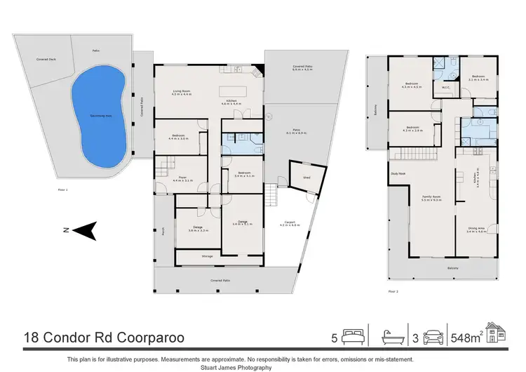 Floorplan of Homely house listing, 18 Condor Road, Coorparoo QLD 4151