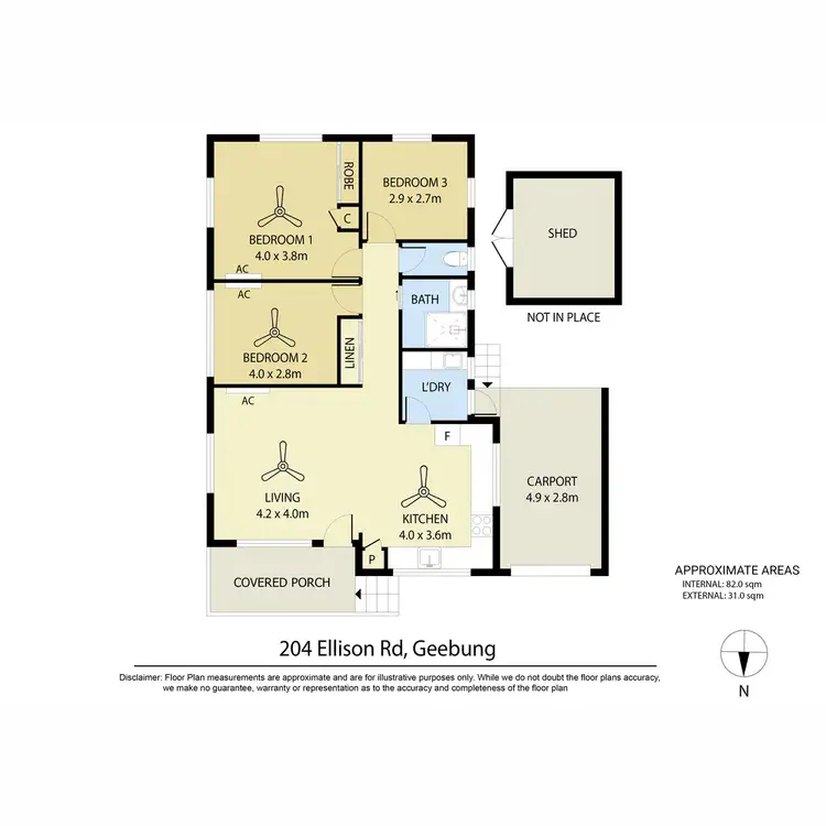 Floorplan of Homely house listing, 204 Ellison Road, Geebung QLD 4034