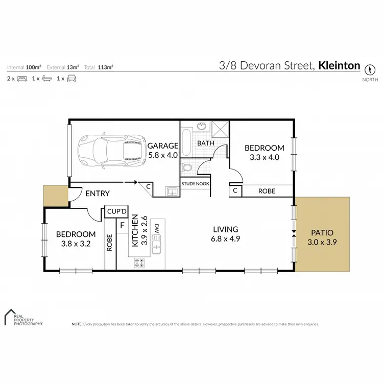 Floorplan of Homely unit listing, Address available on request