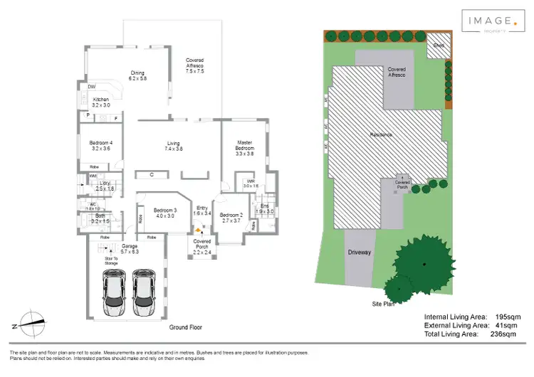 Floorplan of Homely house listing, 5 Delaware Drive, Sippy Downs QLD 4556
