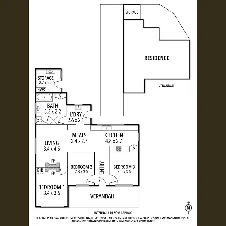 Floorplan of Homely house listing, 26 Kruger Street, Warrnambool VIC 3280