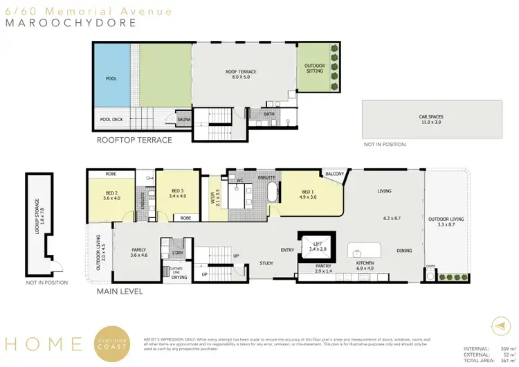 Floorplan of Homely unit listing, 6/60 Memorial Avenue, Maroochydore QLD 4558