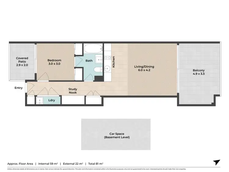 Floorplan of Homely unit listing, 12/31 Ramsgate Street, Kelvin Grove QLD 4059