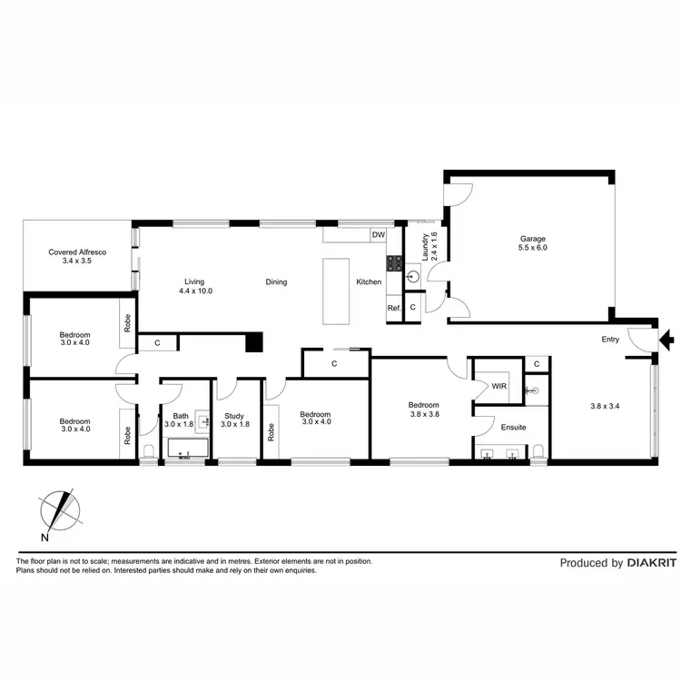 Floorplan of Homely house listing, 6 Corrimbla Avenue, Wollert VIC 3750