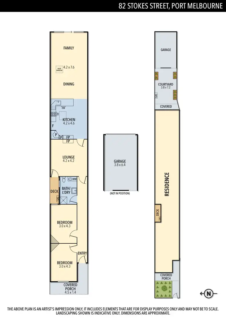 Floorplan of Homely house listing, 82 Stokes Street, Port Melbourne VIC 3207