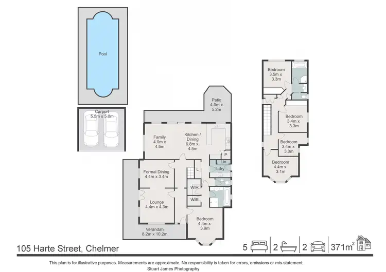 Floorplan of Homely house listing, 105 Harte Street, Chelmer QLD 4068