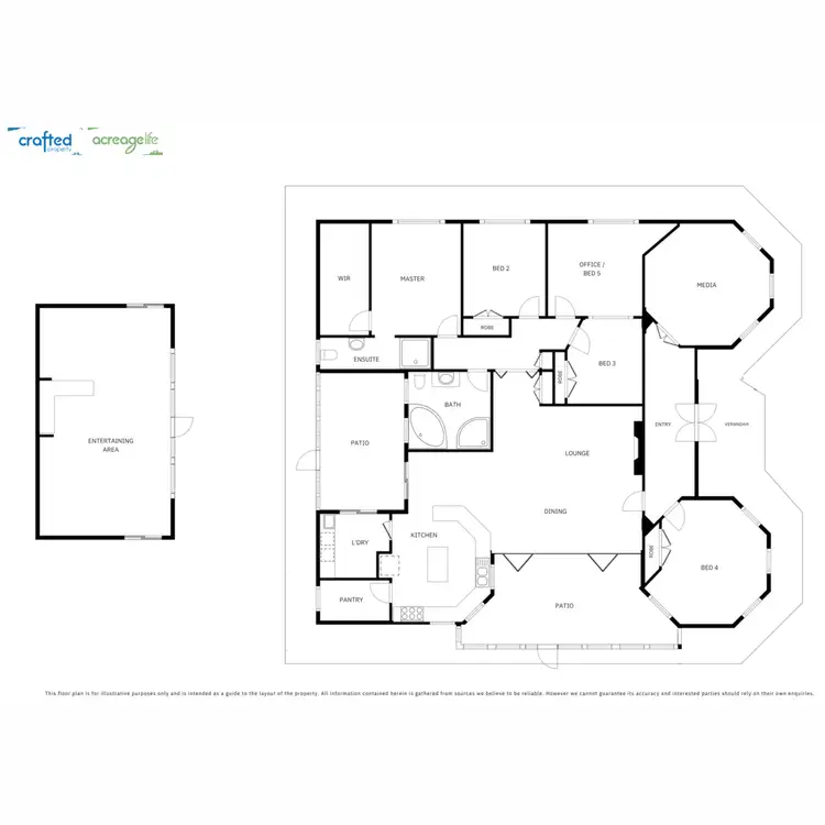 Floorplan of Homely house listing, 107 Trace Road, North Maclean QLD 4280