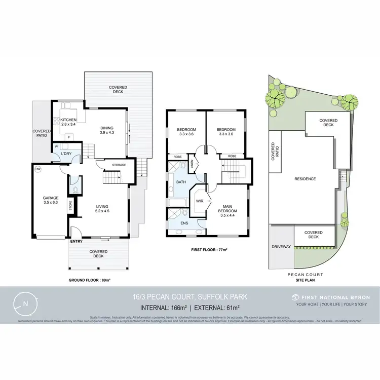 Floorplan of Homely house listing, 16/3 Pecan Court, Suffolk Park NSW 2481