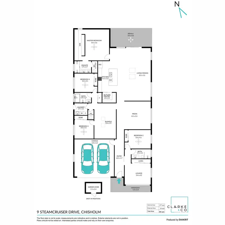 Floorplan of Homely house listing, 9 Steamcruiser Drive, Chisholm NSW 2322