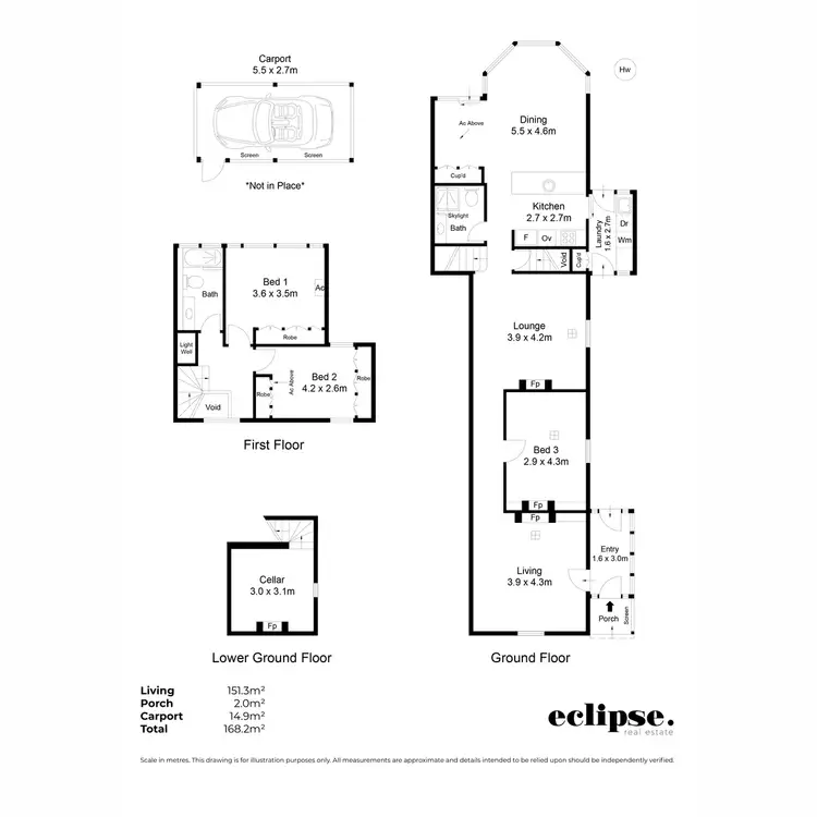 Floorplan of Homely house listing, 16 Charles Street, Norwood SA 5067