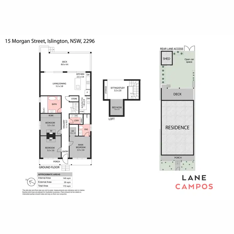 Floorplan of Homely house listing, 15 Morgan Street, Islington NSW 2296