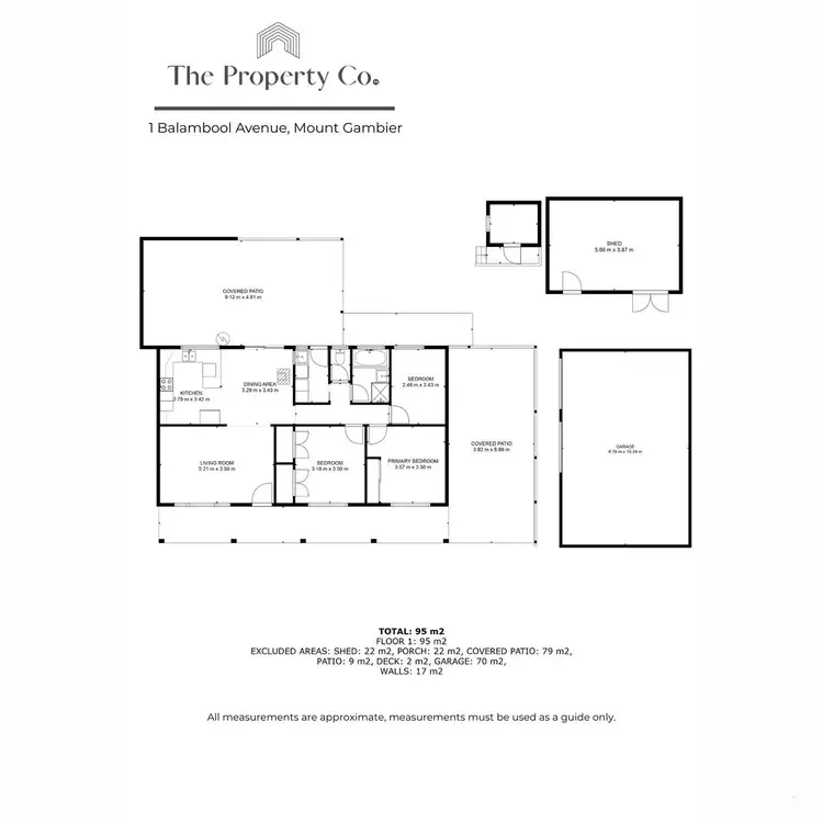 Floorplan of Homely house listing, 1 Balambool Avenue, Mount Gambier SA 5290