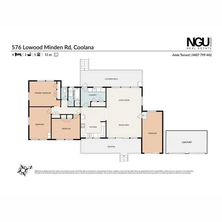 Floorplan of Homely house listing, 576 Lowood Minden Road, Coolana QLD 4311