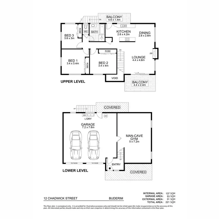 Floorplan of Homely house listing, 12 Chadwick Street, Buderim QLD 4556