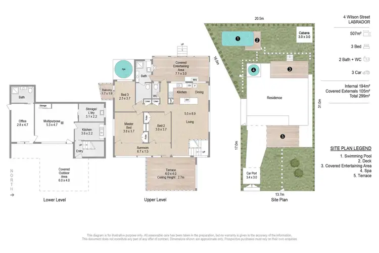 Floorplan of Homely house listing, 4 Wilson Street, Labrador QLD 4215