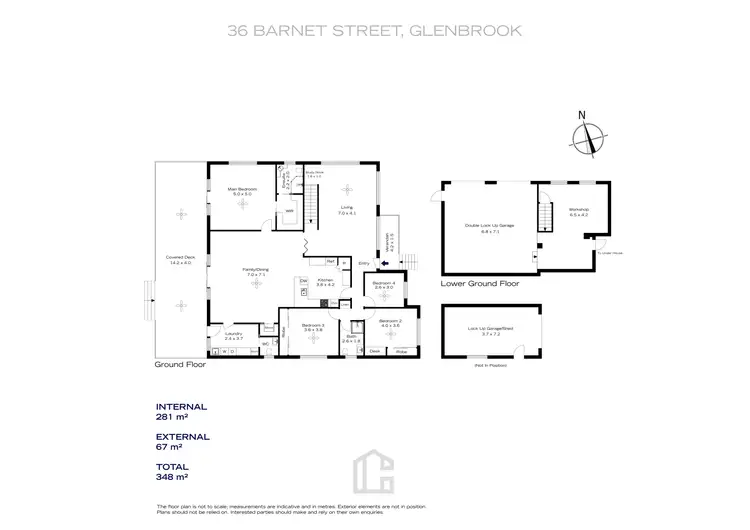 Floorplan of Homely house listing, 36 Barnet Street, Glenbrook NSW 2773