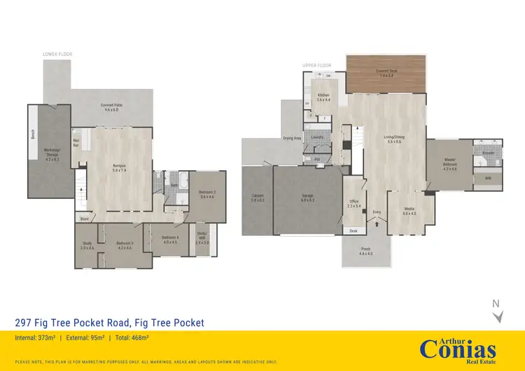 Floorplan of Homely house listing, 297 Fig Tree Pocket Road, Fig Tree Pocket QLD 4069