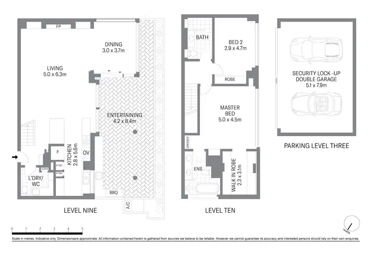 Floorplan of Homely apartment listing, 169/102 Miller Street, Pyrmont NSW 2009