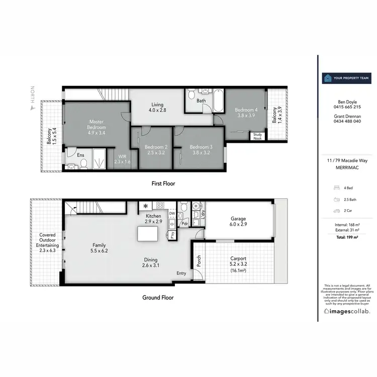 Floorplan of Homely villa listing, 11/79 Macadie Way, Merrimac QLD 4226