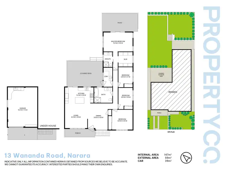Floorplan of Homely house listing, 13 Wananda Road, Narara NSW 2250