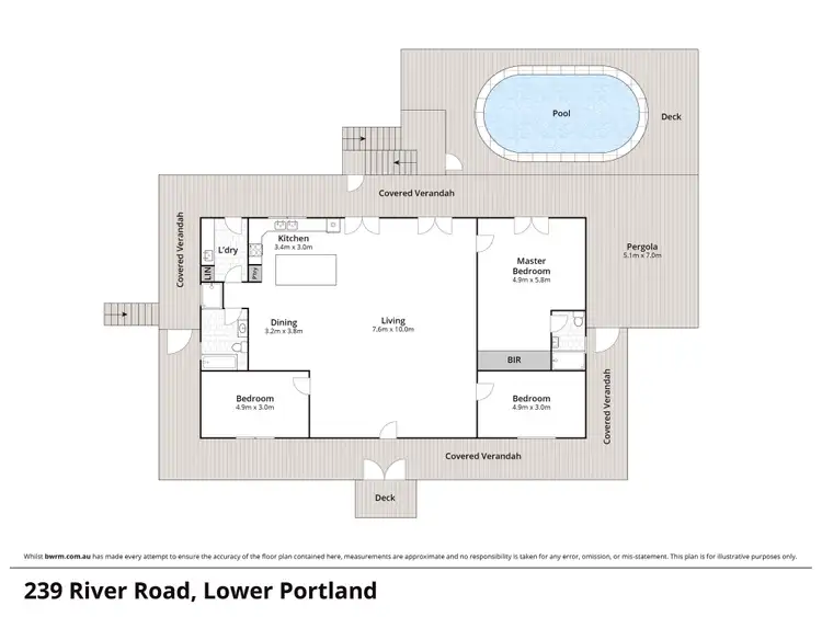 Floorplan of Homely rural property listing, 239 River Road, Lower Portland NSW 2756