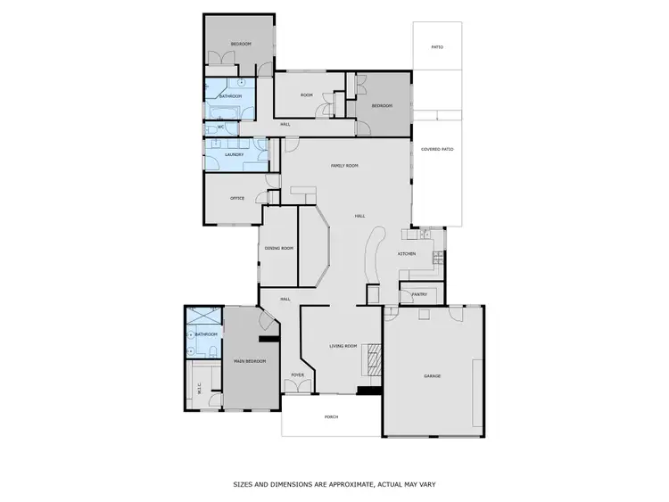 Floorplan of Homely house listing, 14 Kerferd Court, Wodonga VIC 3690