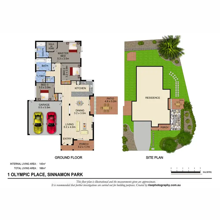 Floorplan of Homely house listing, 1 Olympic Place, Sinnamon Park QLD 4073