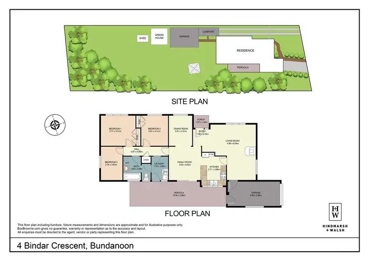 Floorplan of Homely house listing, 4 Bindar Crescent, Bundanoon NSW 2578