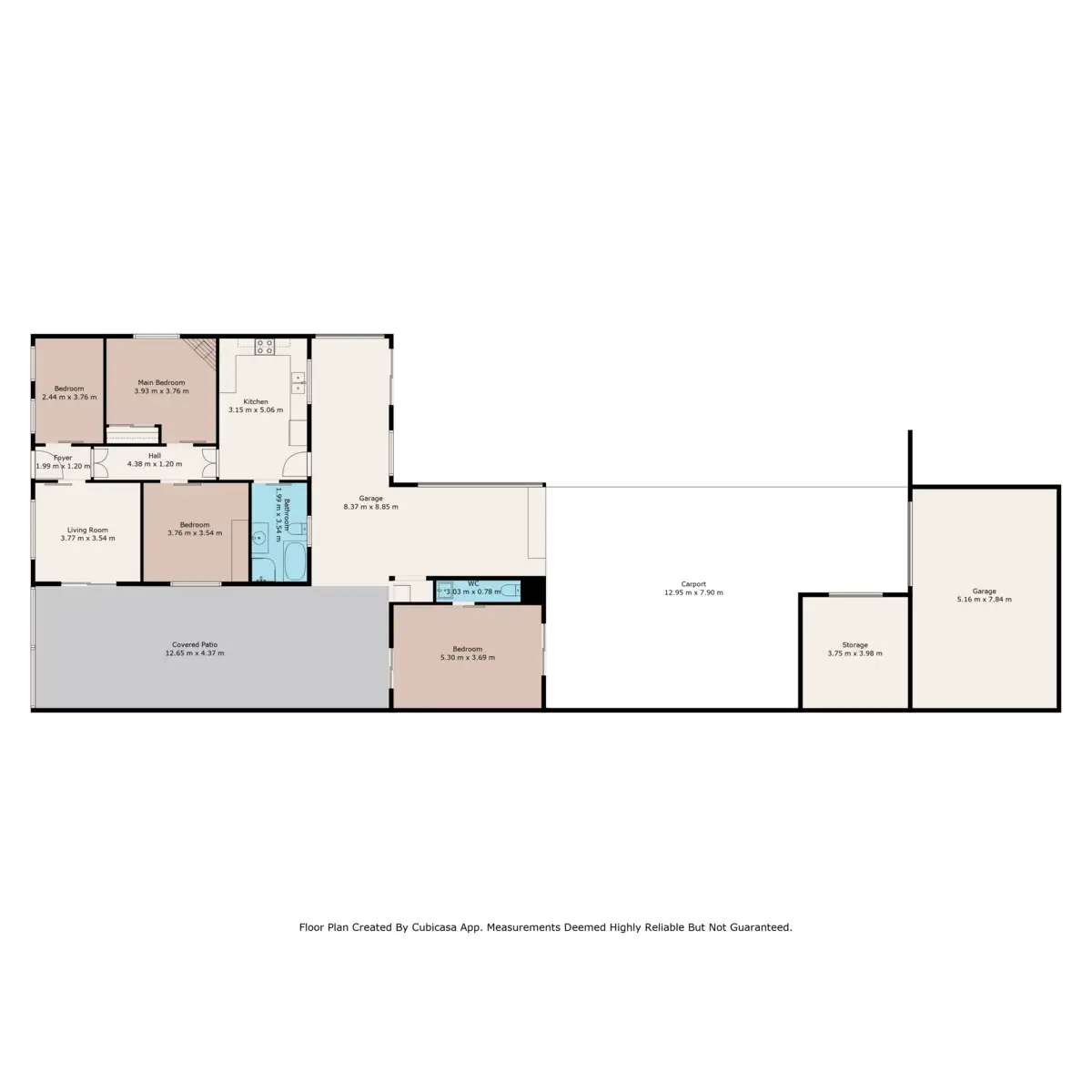 Floorplan of Homely house listing, 39 Little Barber Street, Gunnedah NSW 2380