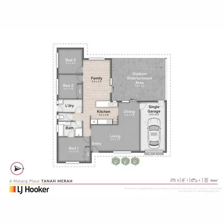 Floorplan of Homely house listing, 6 Matang Place, Tanah Merah QLD 4128