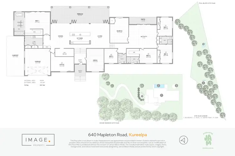 Floorplan of Homely house listing, 640 Nambour Mapleton, Kureelpa QLD 4560