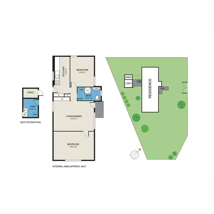 Floorplan of Homely house listing, 3 Wangi Avenue, Cessnock NSW 2325