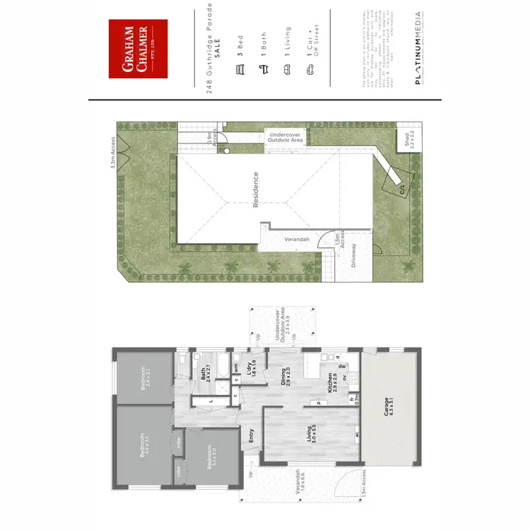 Floorplan of Homely unit listing, 1/248 Guthridge Parade, Sale VIC 3850