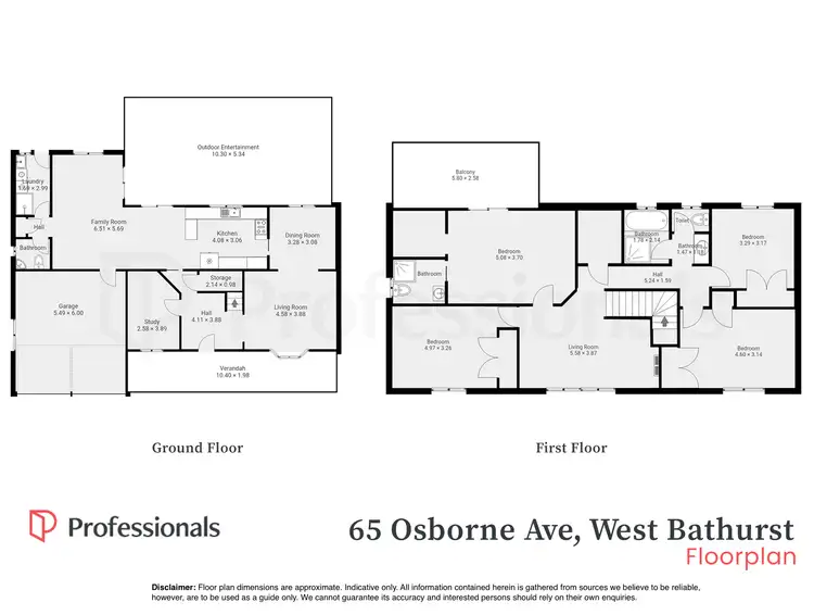 Floorplan of Homely house listing, 65 Osborne Avenue, West Bathurst NSW 2795