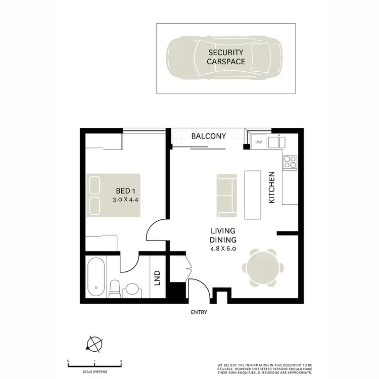 Floorplan of Homely apartment listing, 5c/4 Hampden Street, Paddington NSW 2021