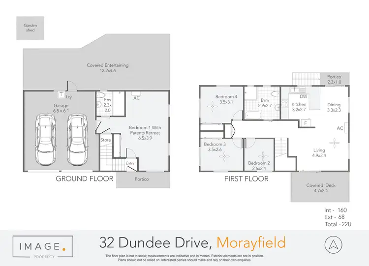 Floorplan of Homely house listing, 32 Dundee Drive, Morayfield QLD 4506