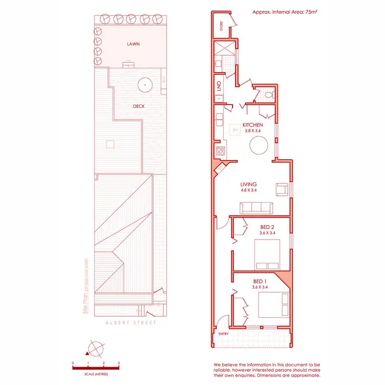 Floorplan of Homely house listing, 8 Albert Street, Rozelle NSW 2039